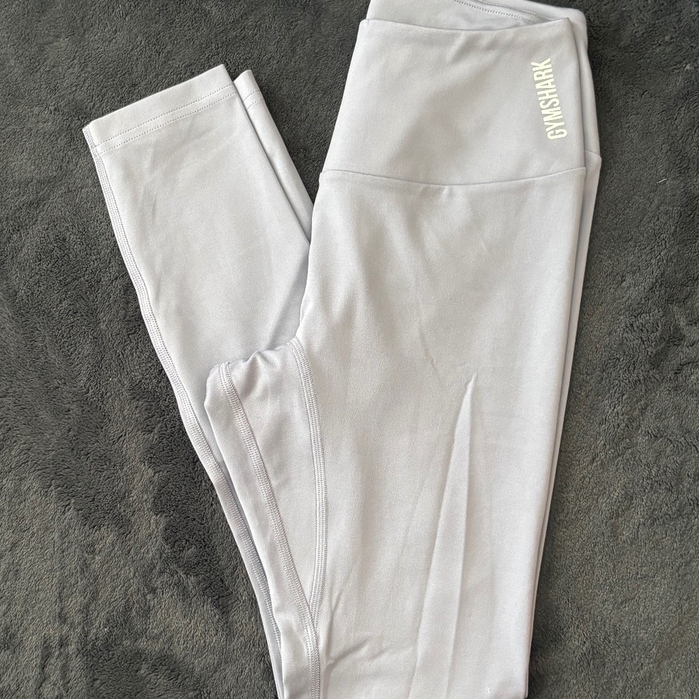 Gymshark Light Gray High-Waist Leggings